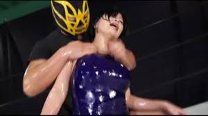 Bpa 03 bonnouji oil hell match sanctions mix wrestling vol 3 madoka namiki