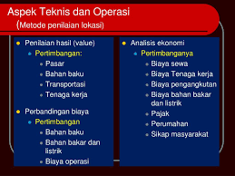 Menganalisis sumber dana untuk menjalankan bisnis. Ppt Studi Kelayakan Bisnis Aspek Teknis Dan Operasi Powerpoint Presentation Id 6050599