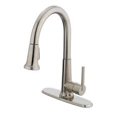 brushed nickel kitchen faucets