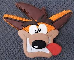 Crash Bandicoot Cake I Made In Celebration Of The N Sane Trilogy Cake Birthday Chocolate Food Dessert Yummy L Crash Bandicoot Bandicoot Thomas Birthday
