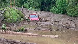 Alerta roja en La Mesa: emergencia invernal deja daños viales y suspensión de servicios