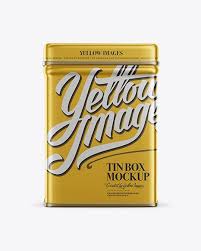 Download Metallic Tin Box Mockup In Box Mockups On Yellow Images Object Mockups Box Mockup Mockup Free Psd Free Mockup PSD Mockup Templates