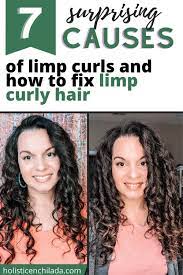 Common Causes Of Limp Curls How To Fix Them The Holistic Enchilada Curly Hair Clean Beauty Curly Hair Styles Frizzy Curls Curling Fine Hair