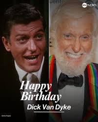 HAPPY BIRTHDAY: Actor-comedian Dick Van Dyke is 98 today.  https://abcnews.visitlink.me/JOBEqJ