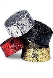 Glitter Pillbox Hat Dance Costume Balera Pillbox Hat Sparkles Glitter Pill Boxes