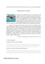 Lectura Lectura De Comprension Comprension Lectora Ejercicios Lectura Comprensiva