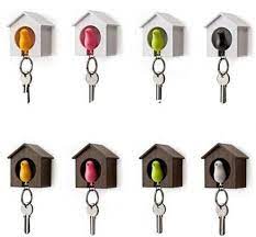 Key Holder Bird Cages Wall Key Holder Bird House Keychain
