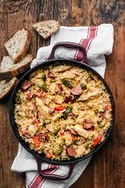 Basque Style Risotto With Chicken Chorizo And Peppers Riz Gaxuxa Stuffed Peppers Chicken And Chorizo Risotto Basque Food