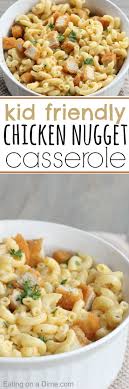 Delicious Chicken Nugget Casserole Eating On A Dime Recipe Food Recipes Baby Food Recipes