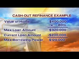Now let's say you want some extra cash to the tune of $30,000. Cash Out Refinance Youtube