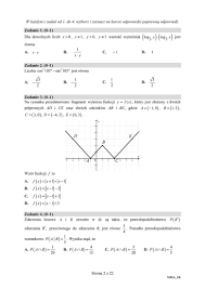 Odpowiedzi z próbnej matury z matematyki tuż po zakończeniu egzaminu. Matura Matematyka Rozszerzenie 2019 Odpowiedzi I Arkusz Cke Z Poziomu Rozszerzonego Matury Z Matematyki 9 05 2019 Echodnia Eu