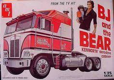 Bj And The Bear Truck Model Kit Pin On Yesteryear Odds Ends Beyond