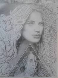 Mothers agony Drawing by Rolando Galvan