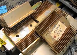 quad finned hockey puck scr aluminum