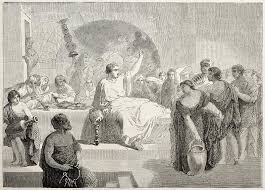 But don't limit yourself to togas; Dinner Ancient Roman Style Italy Magazine