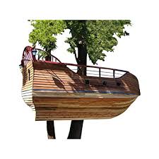 Moulin roty toys for kids. Buy Kids Wooden Tree House Plans Diy Ship Themed Play Fort Kids Playhouse Playground Online In Kazakhstan B088fx4rxs
