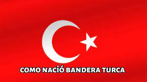 La bandera de turquía consiste en una luna menguante y una estrella blanca sobre un fondo rojo. Como Nacio Bandera Turca Que Significan Los Colores Y Simbolos