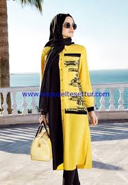 Nihle 2016 Sari Siyah Tunik Modelleri Siyah Tunik Tunik Siyah