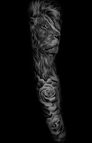 Lion Roses Tattoo Lion Tattoo Sleeves Tattoo Inspiration Men Sleeve Tattoos For Women