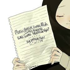 Pasalnya, kebijaksanaan seorang muslimah akan sangat berguna untuk mendidik anak yang saleh dan solehah. Kata Kata Motivasi Kartun Muslimah Cikimm Com