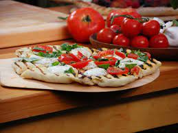 Bobby Flay S Margherita Pizza Recipe Food Network Recipes Pizza Recipes Margherita Pizza