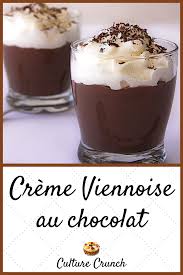Creme Viennoise Au Chocolat La Recette Facile En 2020 Recette Dessert Recette Recette Patisserie Facile