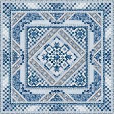 Courtyard Bom Two Sizes Boo Boo Bundle Backing Included Block Of The Month Quilt Kit Quilts