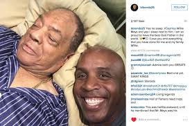 Barry Bonds: "#SayHey Willie Mays ja joo, mä nukun hänen vieressään. Olen  niin ylpeä, että mulla