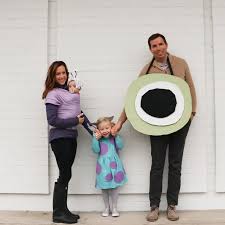 Boo costume from monster's inc is an easy diy costume. Mama Jots Diy Monster Inc Family Costume