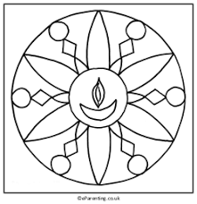 You can use our amazing online tool to color and edit the following diwali rangoli coloring pages. Pin On Rangoli