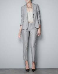 Zara Bayan Pantolon Ceket Takim Modelleri 2013 Zara Gri Bayan Takim Elbise Modelleri Takim Elbise Zara Is Modasi
