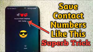 Maybe you would like to learn more about one of these? Save Contact Numbers In New Style Very Cool Youtube