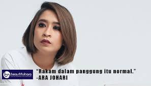Memiliki rambut yang panjang adalah dambaan banyak wanita. Rakam Dalam Panggung Itu Normal Tapi Kenapa Ara Saja Yang Kena Ara Johari