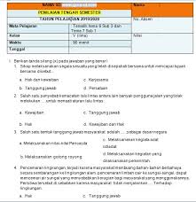 Latihan Soal Pts Kelas 5 Semester Genap 2020 Beserta Kunci Jawaban Info Pendidikan Terbaru