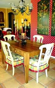 chair cushion country french ruffled