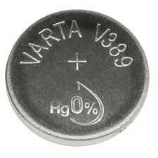 389 silver oxide button cell battery