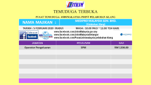 Kerja kosong pengurusan air selangor. Jobsmalaysia Point Pelabuhan Klang Home Facebook