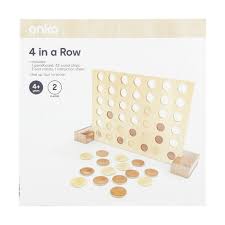 Drop the discs into the slots, and get four in a row to score! 4 In A Row Game Kmart