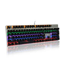 Hcman Teamwolf Zhuque Pure Alloy Panel Mechanical Gaming Keyboard Mix Color Led Backlit 7 Light Modes Office Ke Pure Products Keyboard New Electronic Gadgets