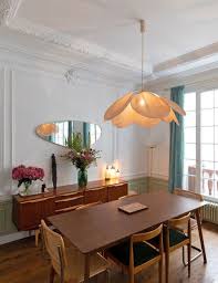 Thanks to its hosting pedigree, the credenza is already a regular in a good deal of dining rooms and living rooms, but what about using one in a family room, entry, or bedroom? 31 Beautiful Parisian Dining Rooms Parisian Dining Room Dining Room French Oval Marble Dining Tables