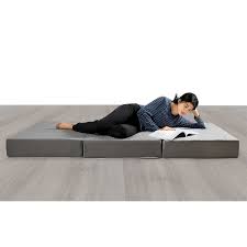 Blackstone 30.5 cm (12 in.) memory foam; Milliard 15 2 Cm 6 In Memory Foam Tri Folding Mattress Costco