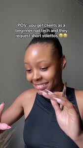 Beginner Nail Tech: Short Stiletto Nail Appointments in Maboneng  Johannesburg