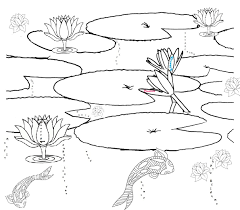 Hang around with this mischievous monkey blast off into outer space to explore new frontiers. Printable Pond Habitat Coloring Page Floral Art Pond Habitat Coloring Pages