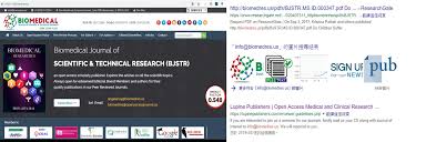 Biomedical Journal Of Scientific Technical Research Bjstr Predatory 