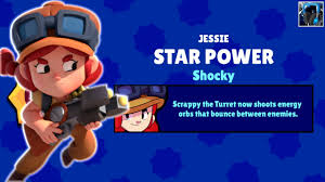 Jessie is decent on solo kill. Asmr Brawl Stars Jessie S Shocky Star Power Youtube