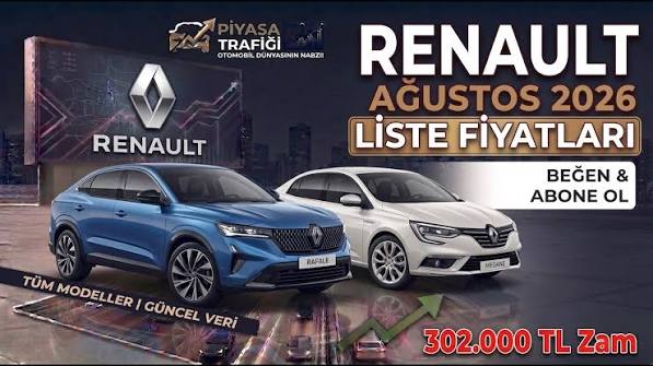 Ağustos 2026 Renault Fiyatları: Geleceği Şimdiden Düşünmek