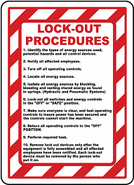 Lockout/tagout procedure (often labeled as loto procedure or lockout/tagout) is one of the top ten most frequently cited standards by the occupation safety and health administration (osha). Lock Out Tag Out Procedures Yomor