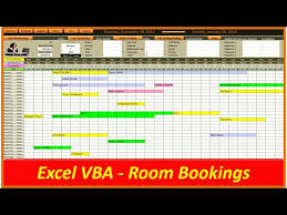 This template uses excel where you can transfer, process and analyze inputted data easily using other microsoft office. Hotel And Room Bookings Vba Excel Youtube