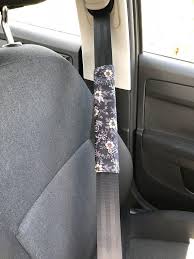 Floral Seat Belt Cover Flower Car Accessories Car Accessory Etsy Car Accessories For Women Seat Belt Cover Car Accessories
