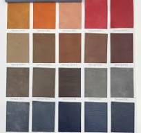 Hot Stamp Cowhide Style Thermo PU Synthetic Leather ...